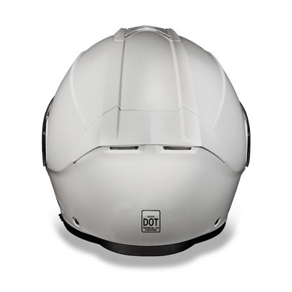 Daytona D.O.T Glide Hi-Gloss White Helmet - American Legend Rider