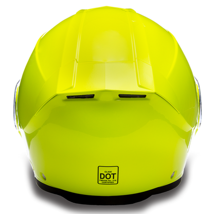 Daytona D.O.T Glide Fluorescent Yellow Helmet - American Legend Rider