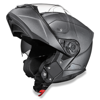 Daytona D.O.T Glide Gun Metal Gray Metallic Helmet - American Legend Rider