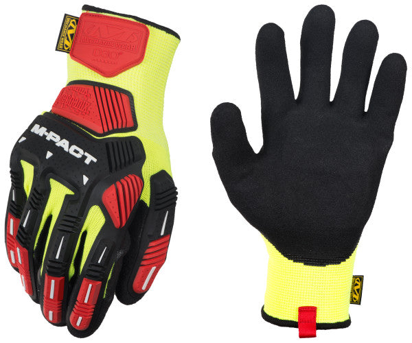 Mechanixwear M-Pact® Knit Hi-Viz CR3A3 Cut Resistant Glove