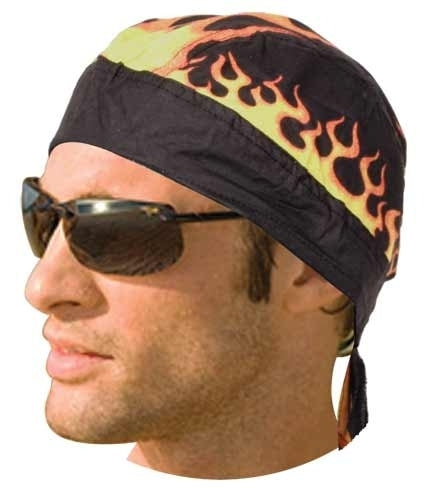 Daniel Smart Headwrap Flames