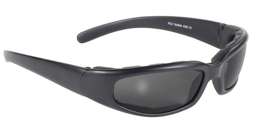 Daniel Smart Rally Wrap Padded Blk Frame/Smoke Lens