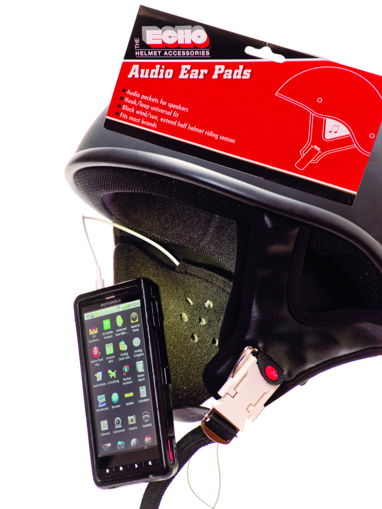 Daniel Smart Universal Half Helmet Audio Ready Ear Pads