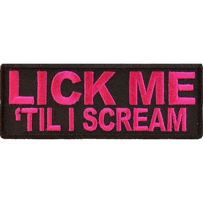 Daniel Smart Lick Me Til I Scream Patch