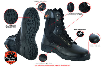 Daniel Smart Men's 9'' Tactical Boots