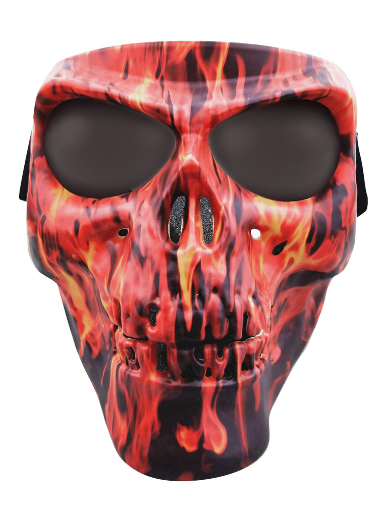 Daniel Smart Skull Mask Flames SM