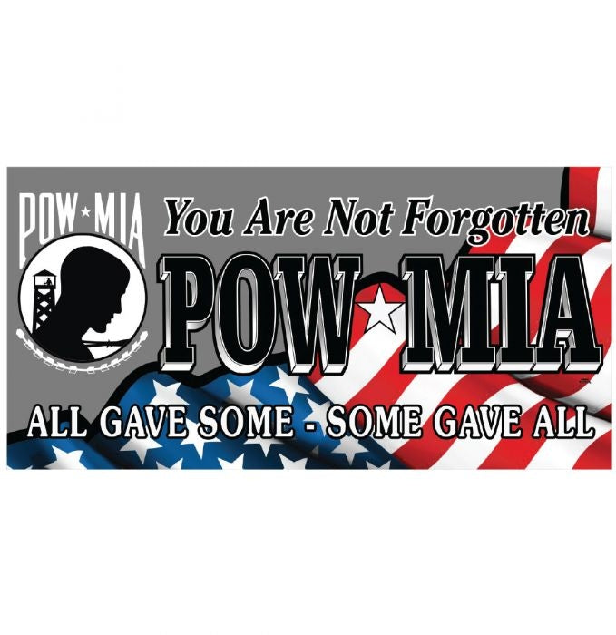 Daniel Smart POW*MIA Waving Flag Towel