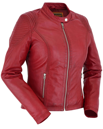 Daniel Smart Cabernet - Women's Fashion Leather Jacket