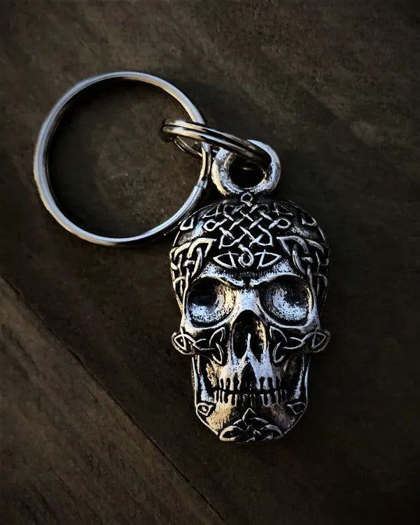 Daniel Smart Celtic Skull Keychain