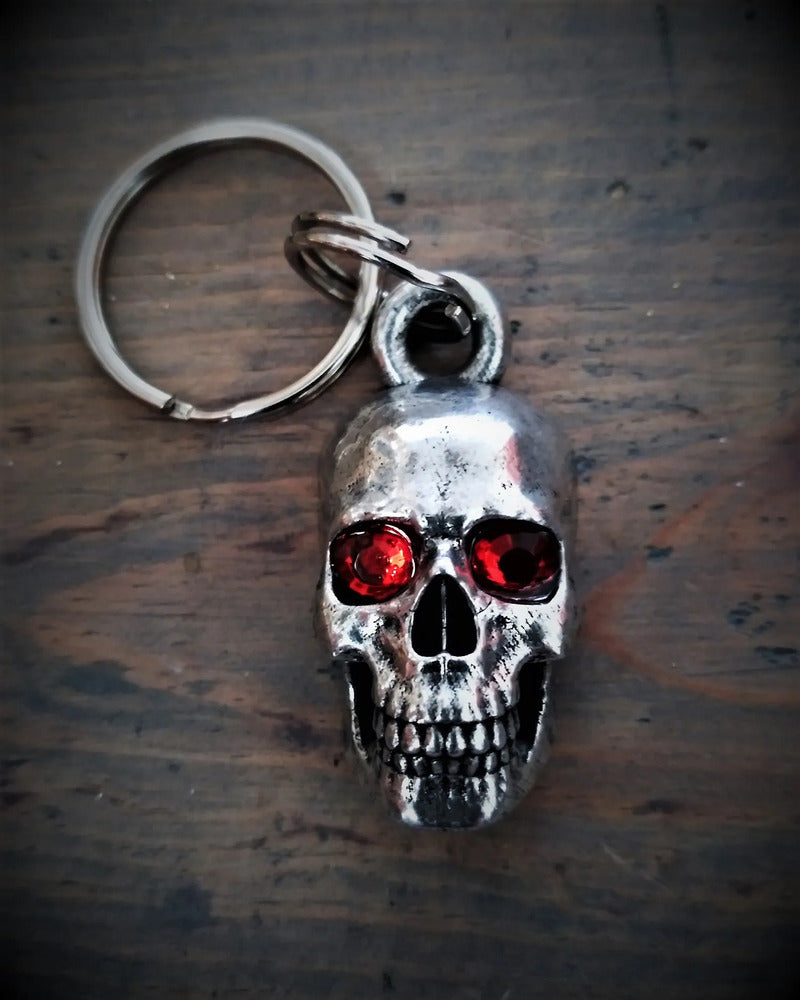 Daniel Smart Skull Diamond Keychain