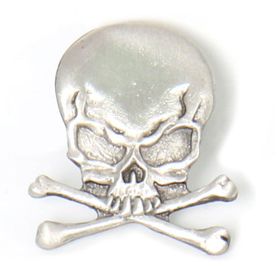 Hot Leathers Skull And Crossbones Pin - American Legend Rider