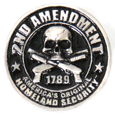 Hot Leathers 2Nd Amendment America'S Original Homeland Security Pin - American Legend Rider