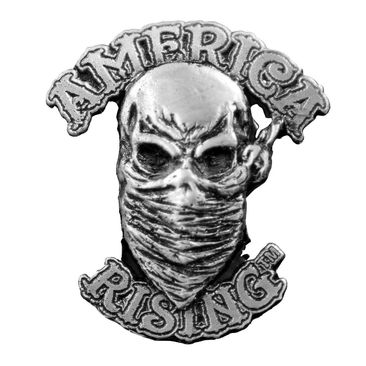 Hot Leathers Pin America Rising - American Legend Rider