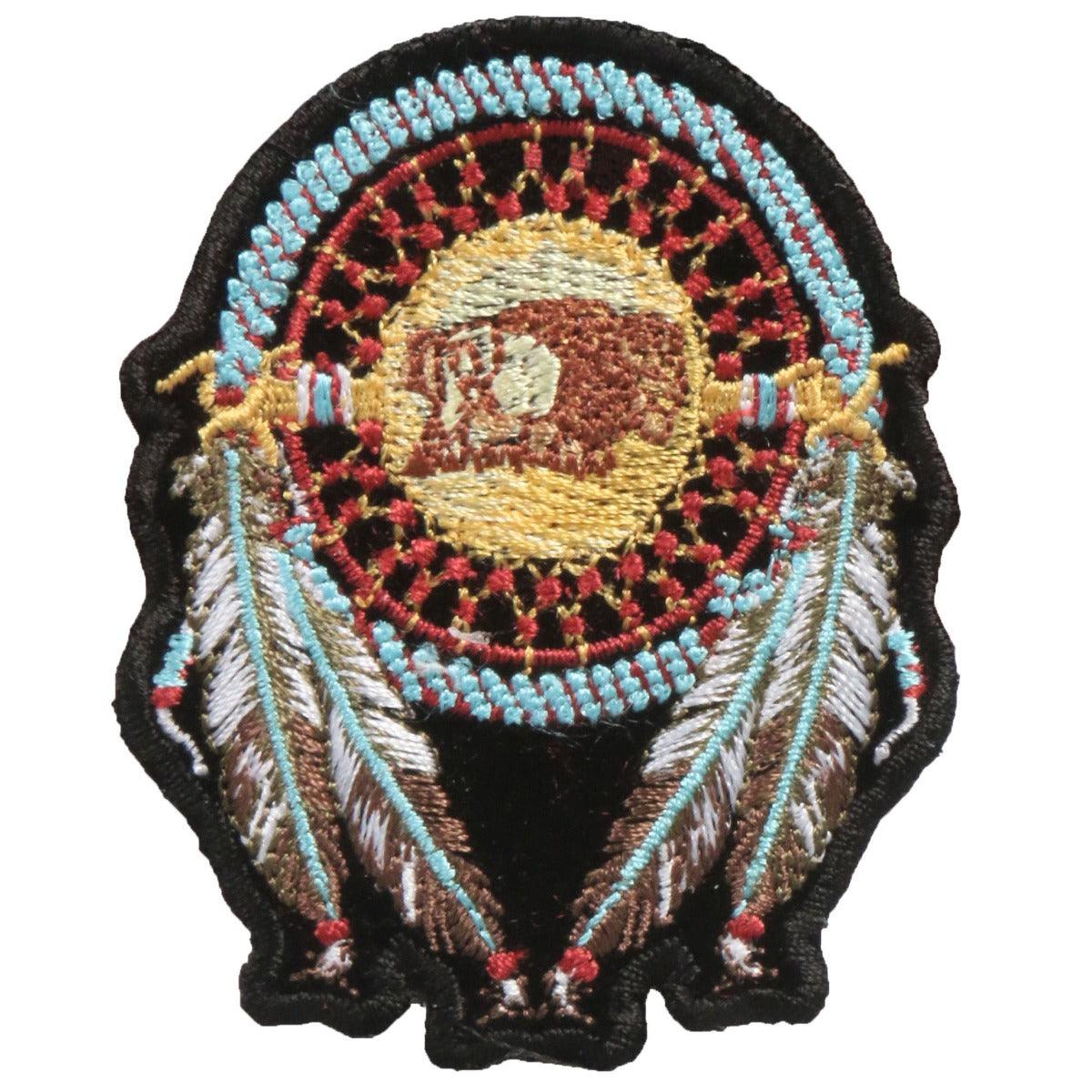 Hot Leathers Patch Dream Catcher 2" - American Legend Rider