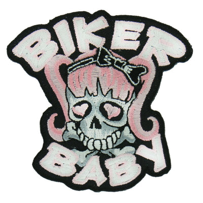 Hot Leathers Biker Baby Pigtails 3" X 3" Patch - American Legend Rider