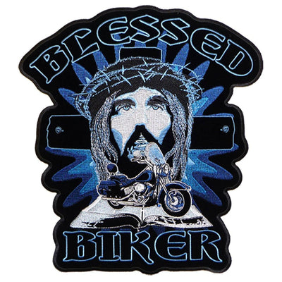 Hot Leathers Blessed Biker 3" X 4" Patch - American Legend Rider