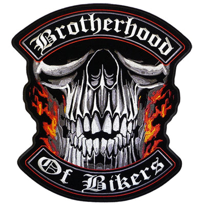 Hot Leathers Brotherhood Of Bikers 11" X 12" Patch - American Legend Rider