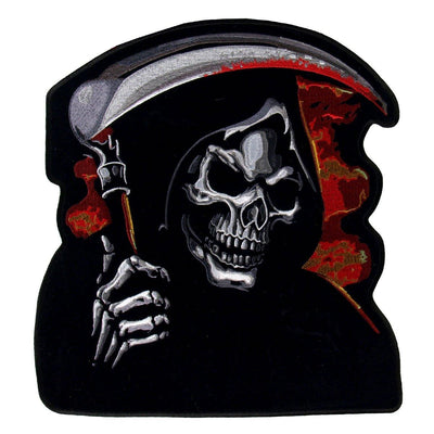 Hot Leathers Grim Reaper Biker Patch - American Legend Rider