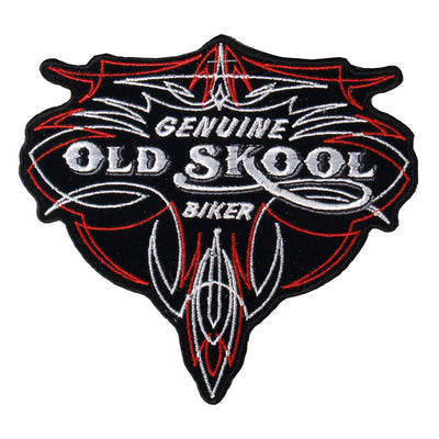 Hot Leathers Genuine Old Skool Biker Pinstripe 5" X 5" Patch - American Legend Rider
