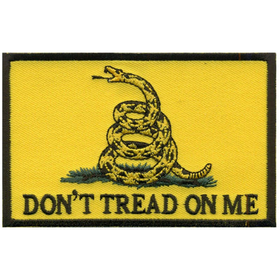Hot Leathers Don'T Tread On Me 4" X 3" Patch - American Legend Rider