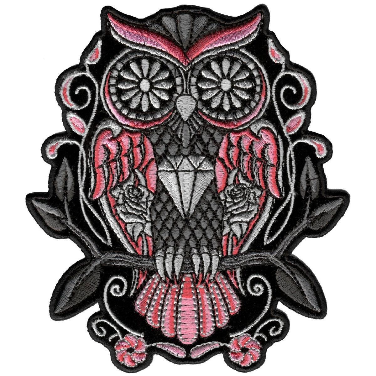 Hot Leathers 4" X 5" Sugar Owl Patch - American Legend Rider