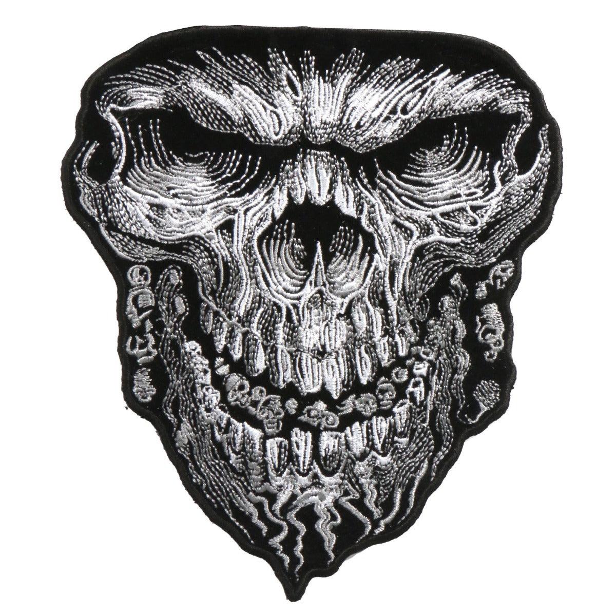 Hot Leathers 5" X 6" Giant Skull Patch - American Legend Rider