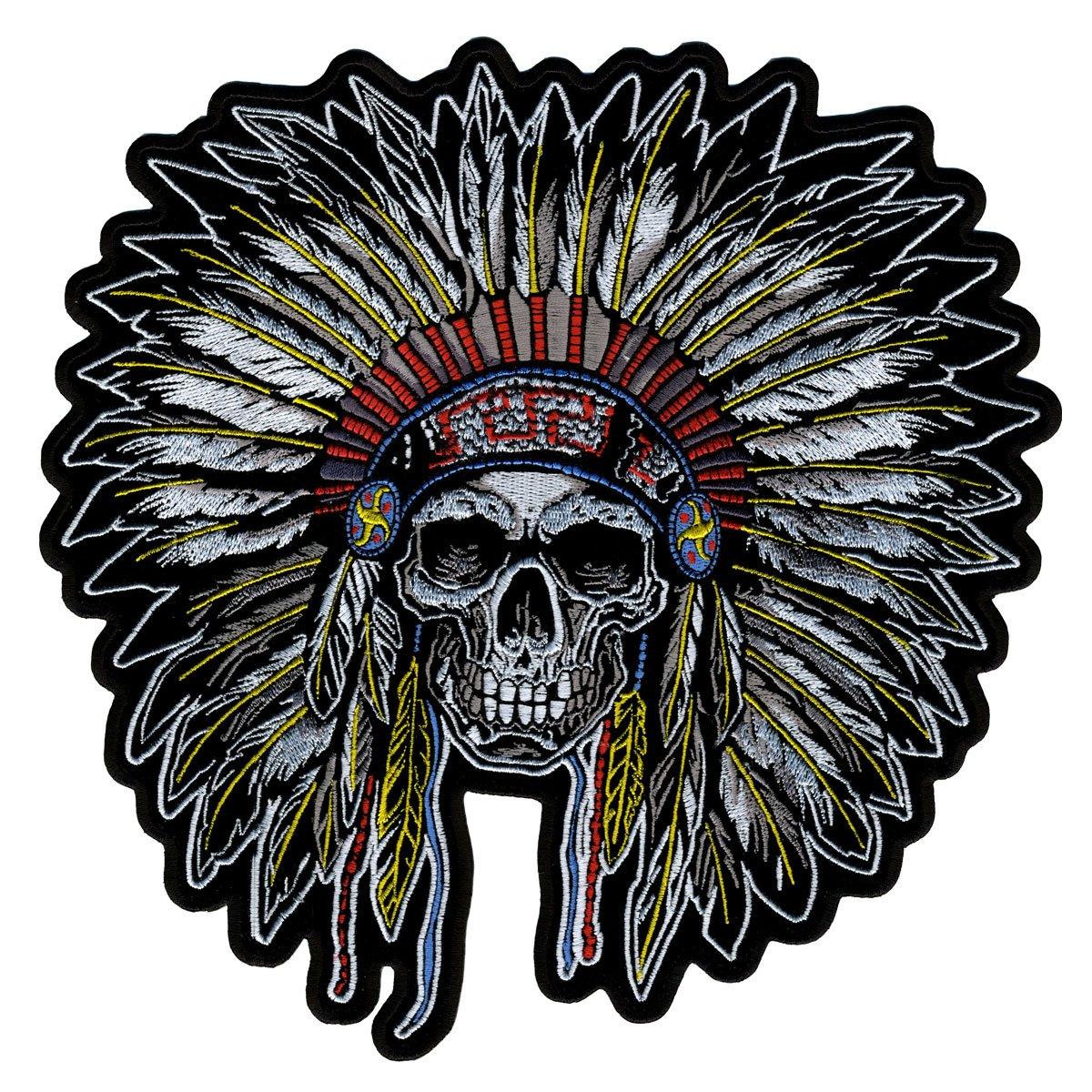 Hot Leathers Full Headress Patch - American Legend Rider