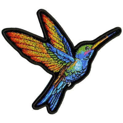Hot Leathers Small Hummingbird 4" X 3.5" Patch - American Legend Rider
