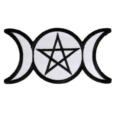 Hot Leathers Pagan Triple Goddess Embroidered 4"X2" Patch - American Legend Rider