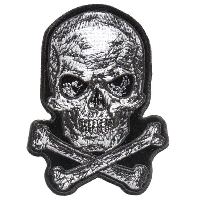 Hot Leathers 3" X 4" Scratch Skull Patch - American Legend Rider