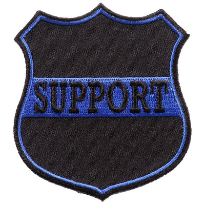 Hot Leathers Support Blue 3"X3" Patch - American Legend Rider