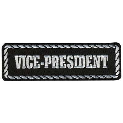 Hot Leathers Vice-President 4" X 1" Patch - American Legend Rider