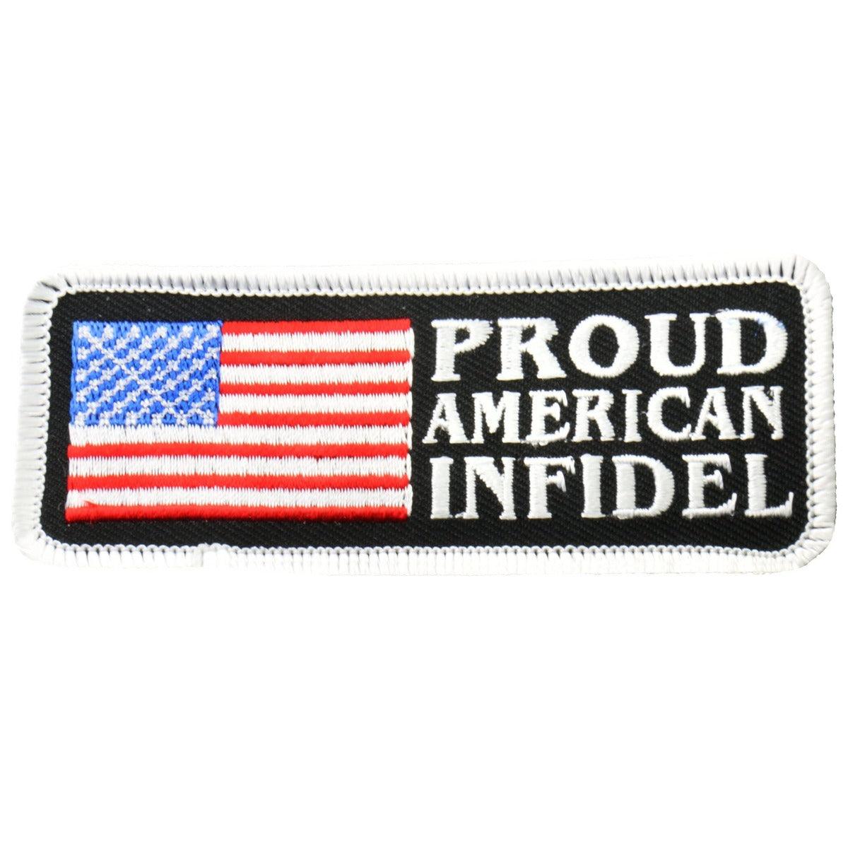 Hot Leathers American Infidel Patch - American Legend Rider