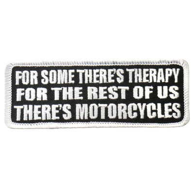 Hot Leathers There's Motorcycles 4" X 2" Patch - American Legend Rider