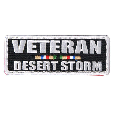 Hot Leathers Desert Storm Vet 4" X 2" Patch - American Legend Rider