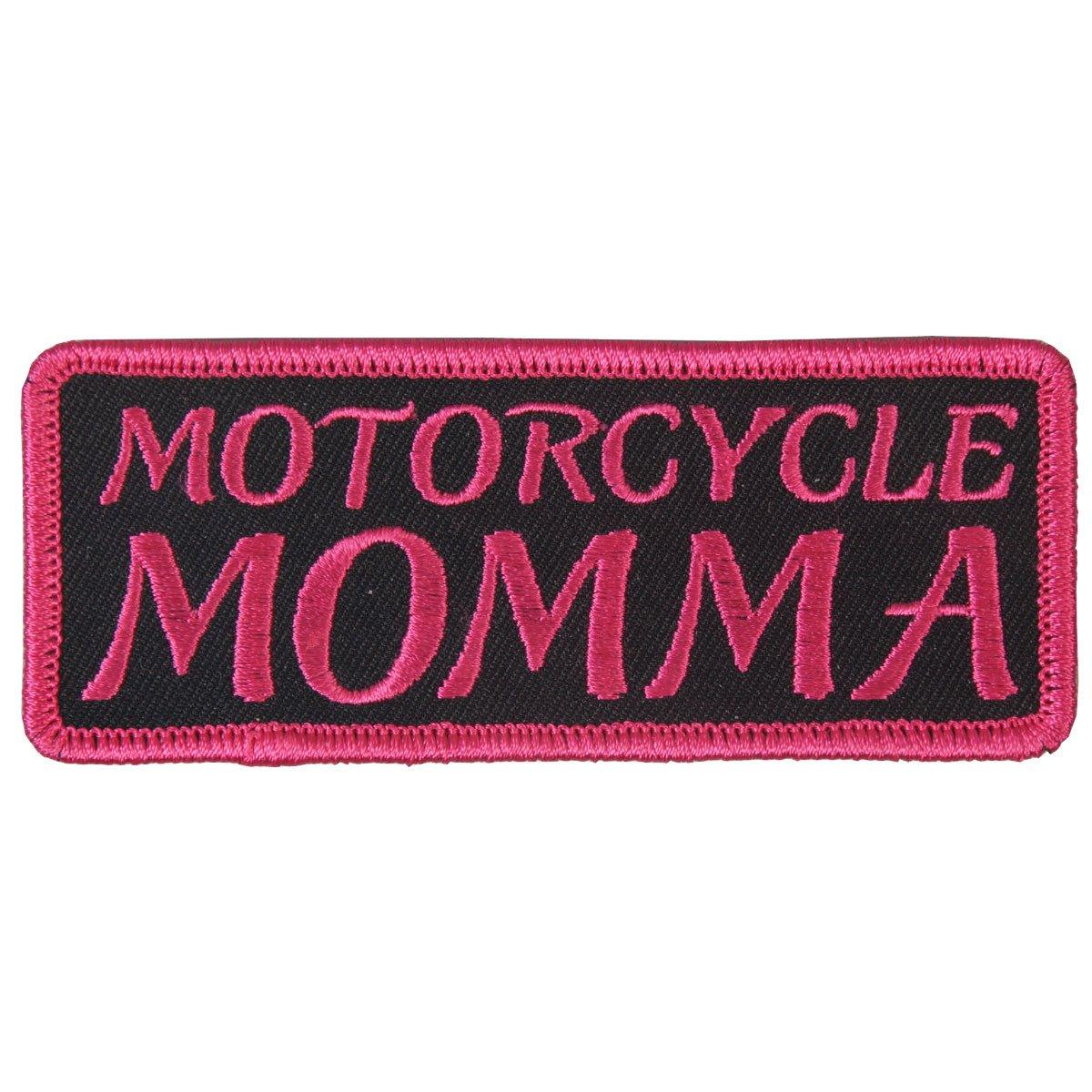 Hot Leathers Motorcycle Momma Embroidered 4" X 2" Patch - American Legend Rider