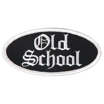Hot Leathers Old School Oval 4" X 2" Patch - American Legend Rider