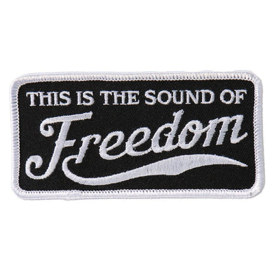 Hot Leathers Sound Of Freedom 4"X2" Patch - American Legend Rider