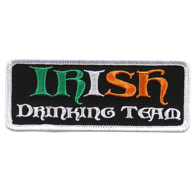 Hot Leathers Irish Drinking Team 4"X1" Patch - American Legend Rider