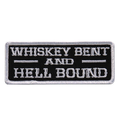 Hot Leathers Whiskey Bent 4"X2" Patch - American Legend Rider