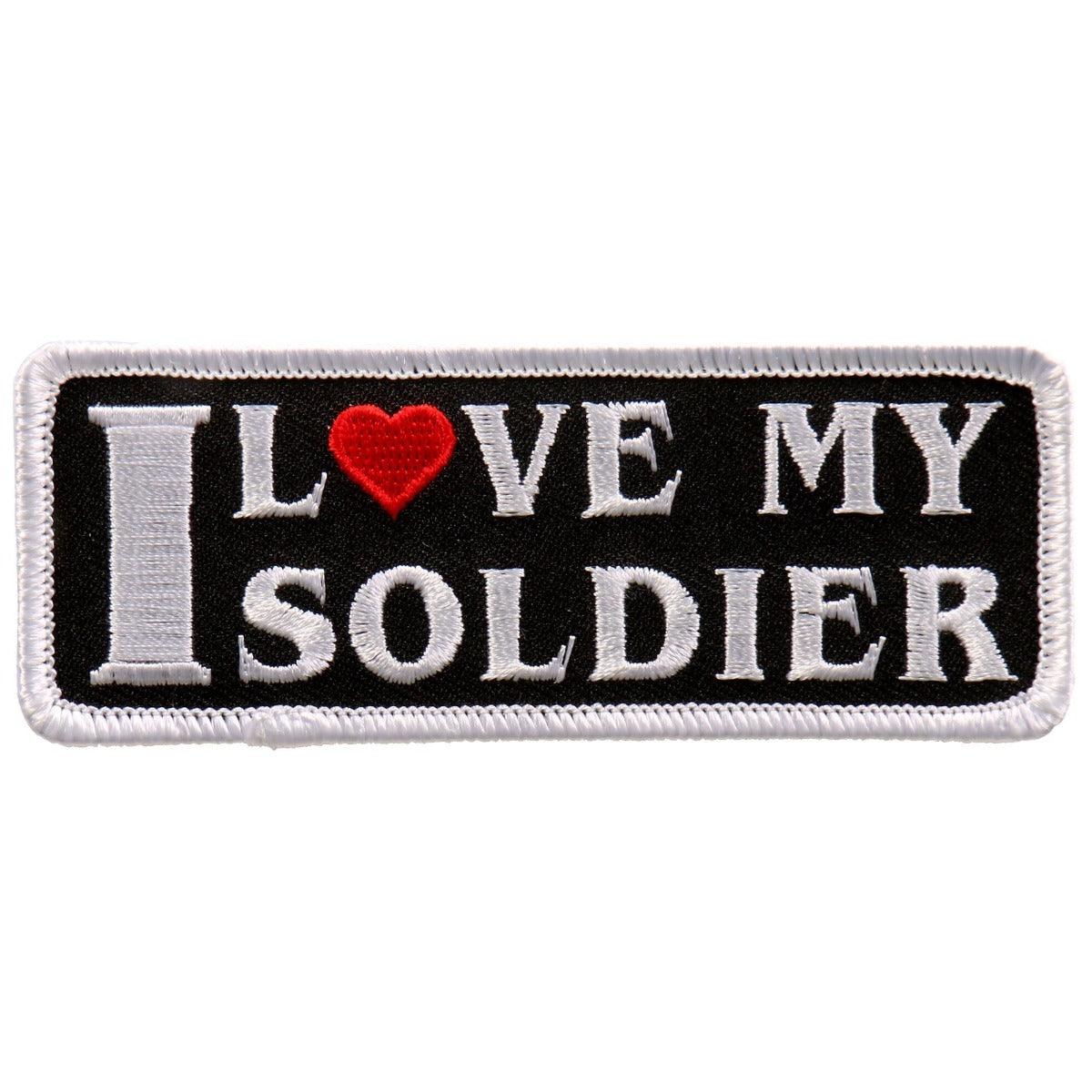 Hot Leathers I Love My Soldier Patch - American Legend Rider