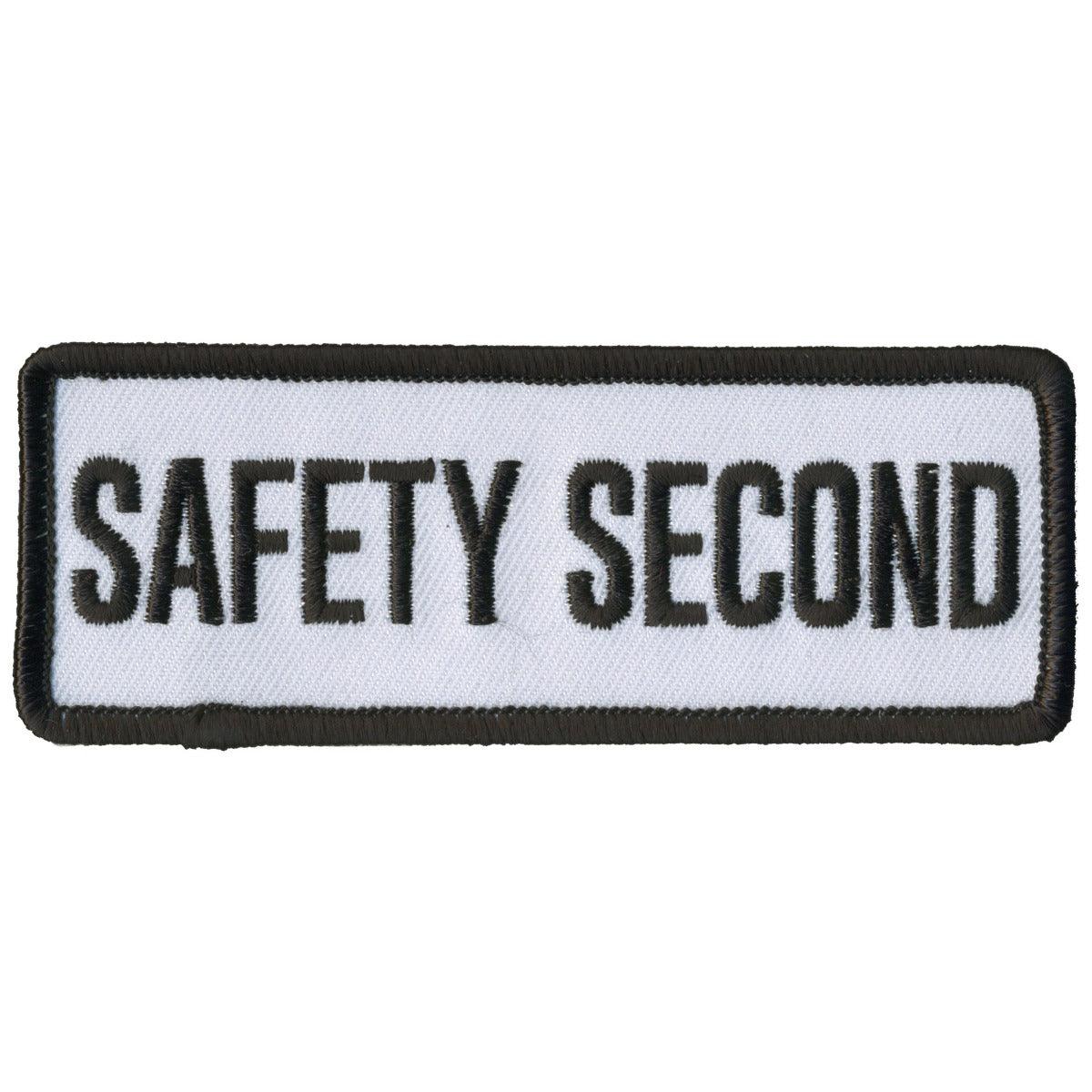 Hot Leathers Safety Second Patch - American Legend Rider