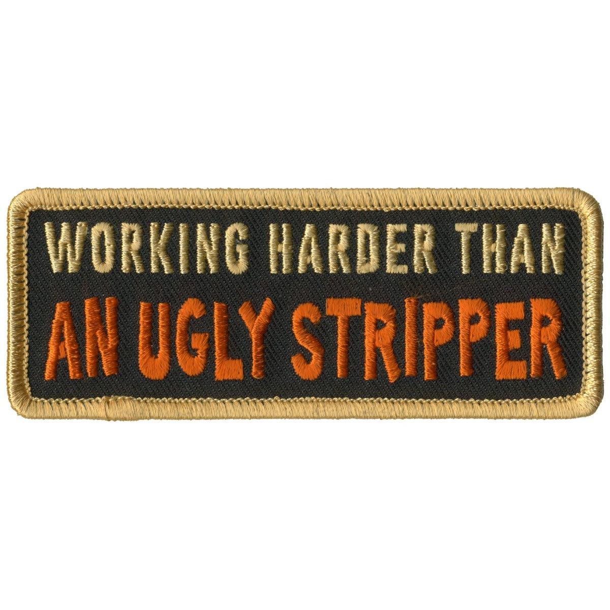 Hot Leathers Patch Ugly Stripper - American Legend Rider