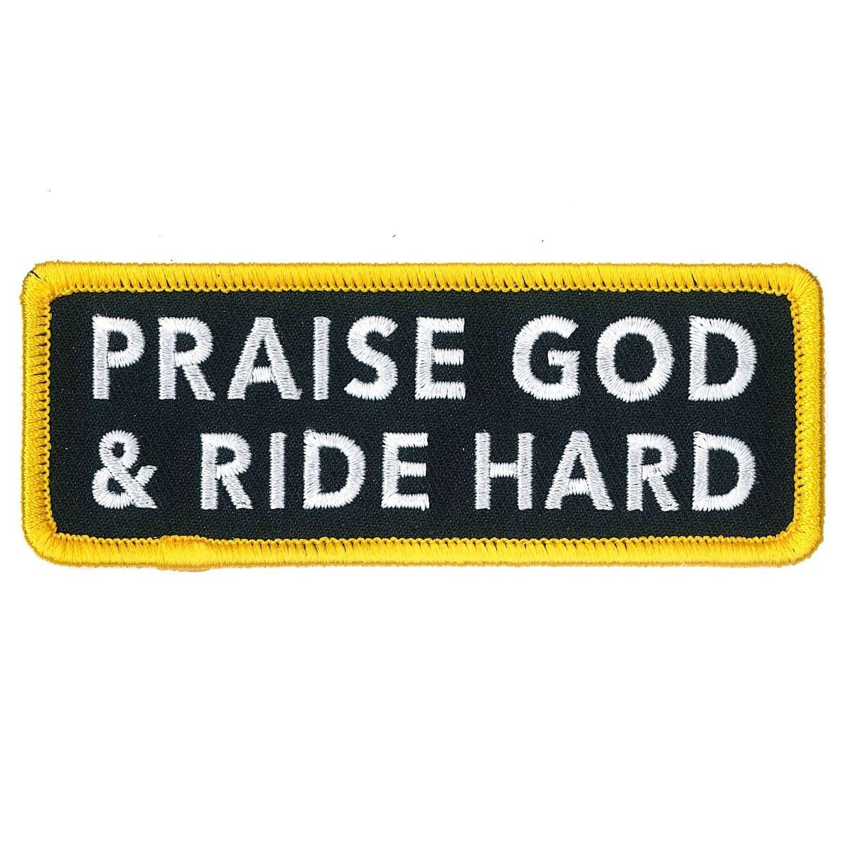 Hot Leathers Patch Praise Ride - American Legend Rider