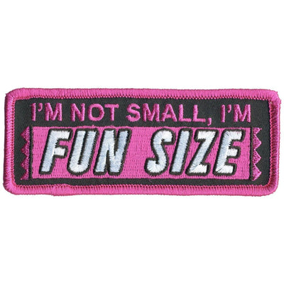 Hot Leathers I'M Fun Size Patch - American Legend Rider