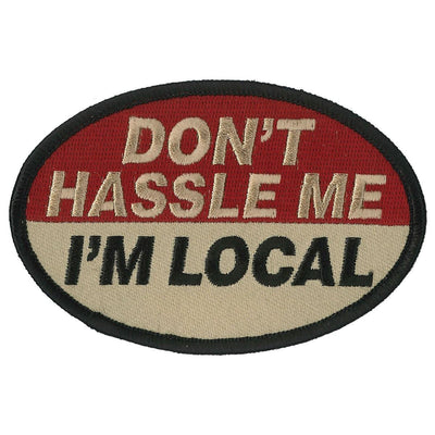 Hot Leathers Patch Hassle Me - American Legend Rider