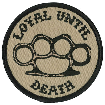 Hot Leathers Patch Loyal Until Death - American Legend Rider