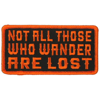 Hot Leathers Wander Lost Patch - American Legend Rider