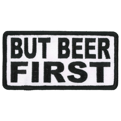 Hot Leathers Beer First Patch - American Legend Rider