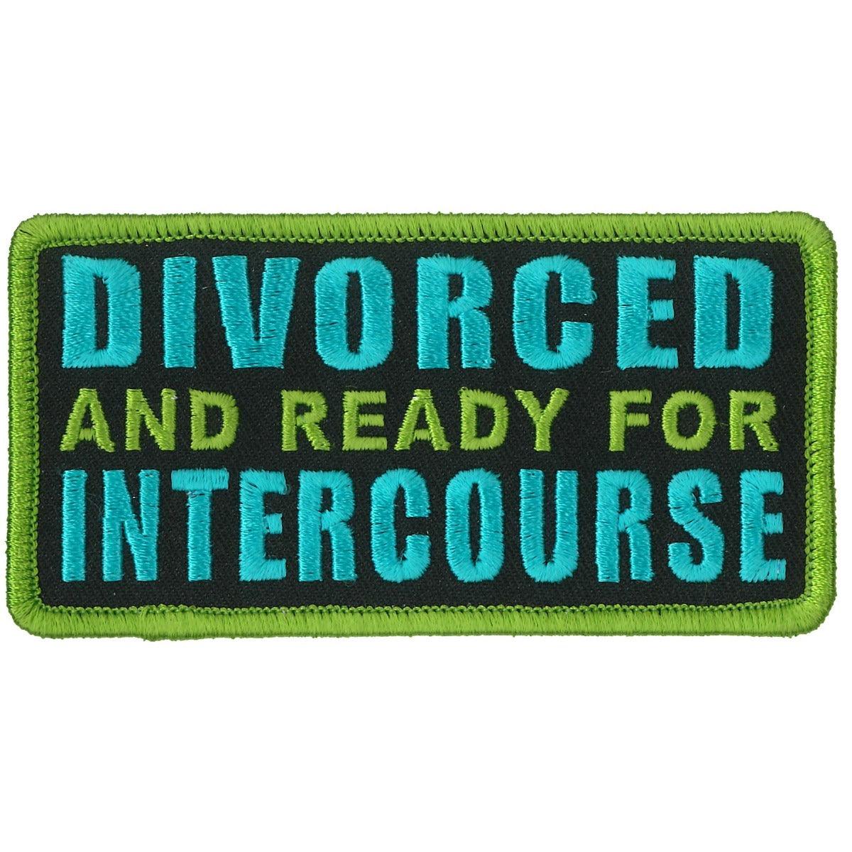 Hot Leathers Divorced Patch - American Legend Rider